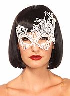 Costume mask, venice lace